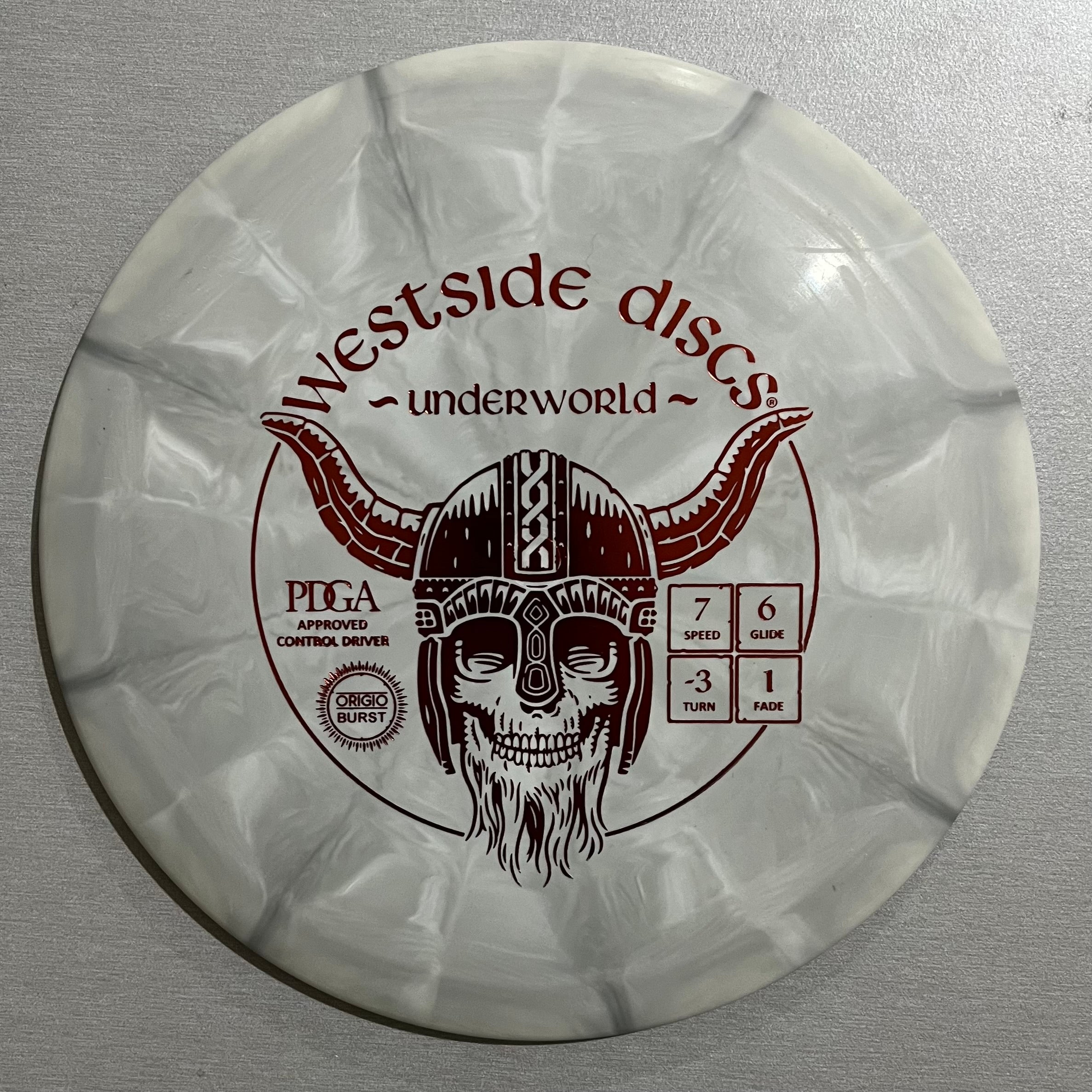 Westside Discs Underworld Origio Burst - Mid Range Disc - Sportinglife Turangi 